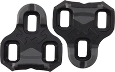 VP BLK 6 LOOK Keo Fixed 3-Bolt Road Bicycle Cleats - Black, Split Design