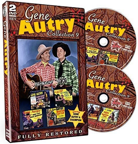 Gene Autry Movie Collection 9 (DVD) Gene Autry Smiley Burnette n/a