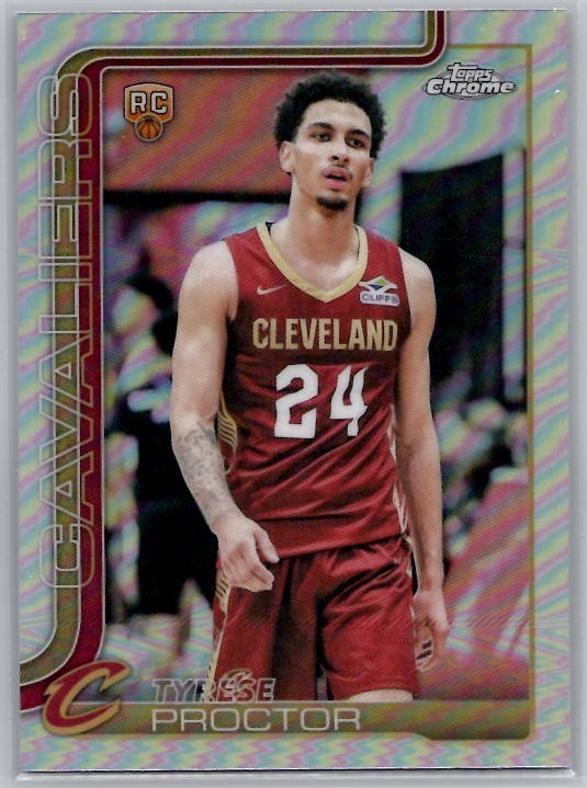 2025-26 Topps Chrome - Tyrese Proctor #300 Refractor (RC)