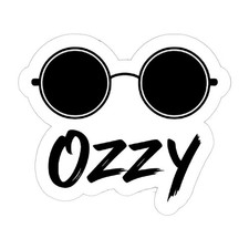 Ozzy Osbourne Sticker Die Cut Laminated