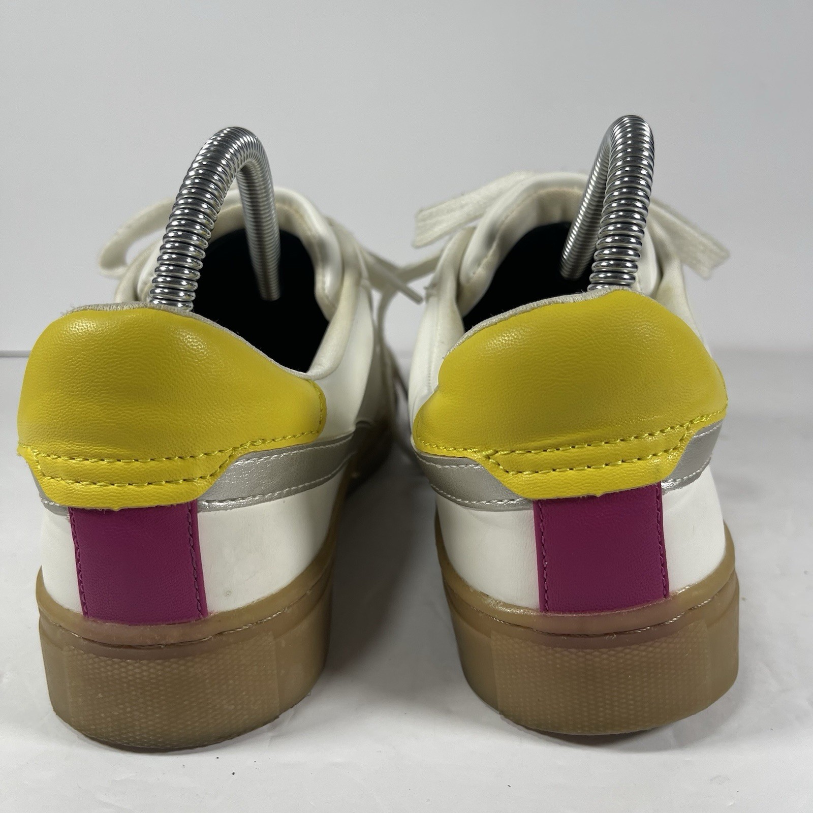 Universal Thread White Multi-Color Platform Sneak… - image 4