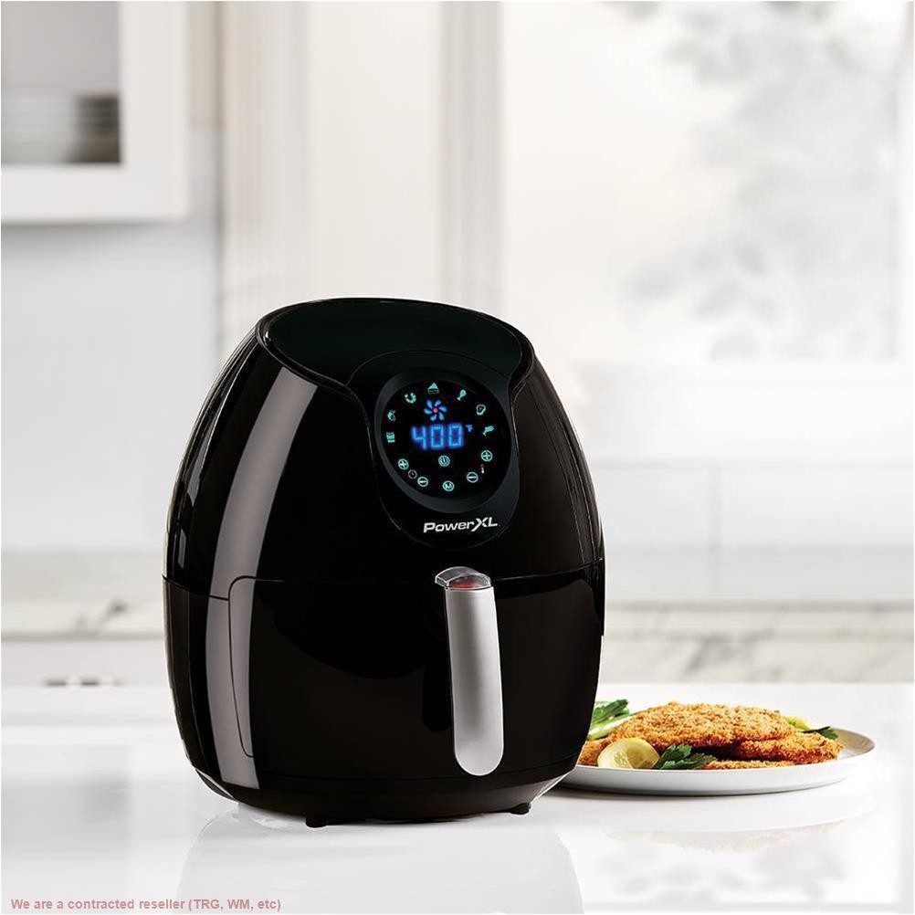 PowerXL 5qt Single Basket Air Fryer - Black