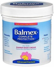 Emerson Balmex Zinc Oxide Diaper Rash Cream Jar Ointment Balsam 16oz 1