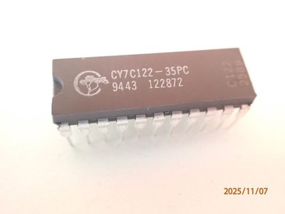CYPRESS CY7C122-35PC SRAM 256x4 DIP22 ARCADE VINTAGE COMPUTER REPARATUR