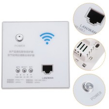 300 M Wifi Signal Booster Adsl Router White Wireless Wall Socket