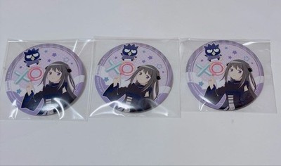 Sanrio Homura Akemi Can Badge Set 3 Stück Authentic Collaboration Rare