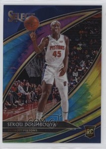2019-20 Panini Select Courtside Tie-Dye Prizm /25 Sekou Doumbouya #285 Rookie RC