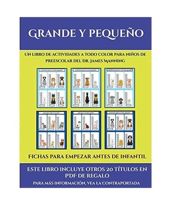 Fichas para empezar antes de infantil [Grande y pequeño]: Este libro contiene 3