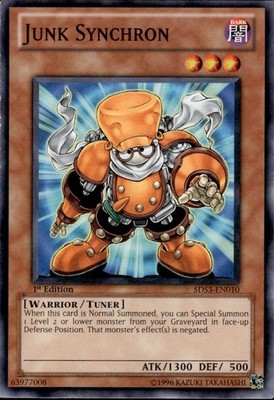 Junk Synchron - 5DS3-EN010 - Common - 1st Edition