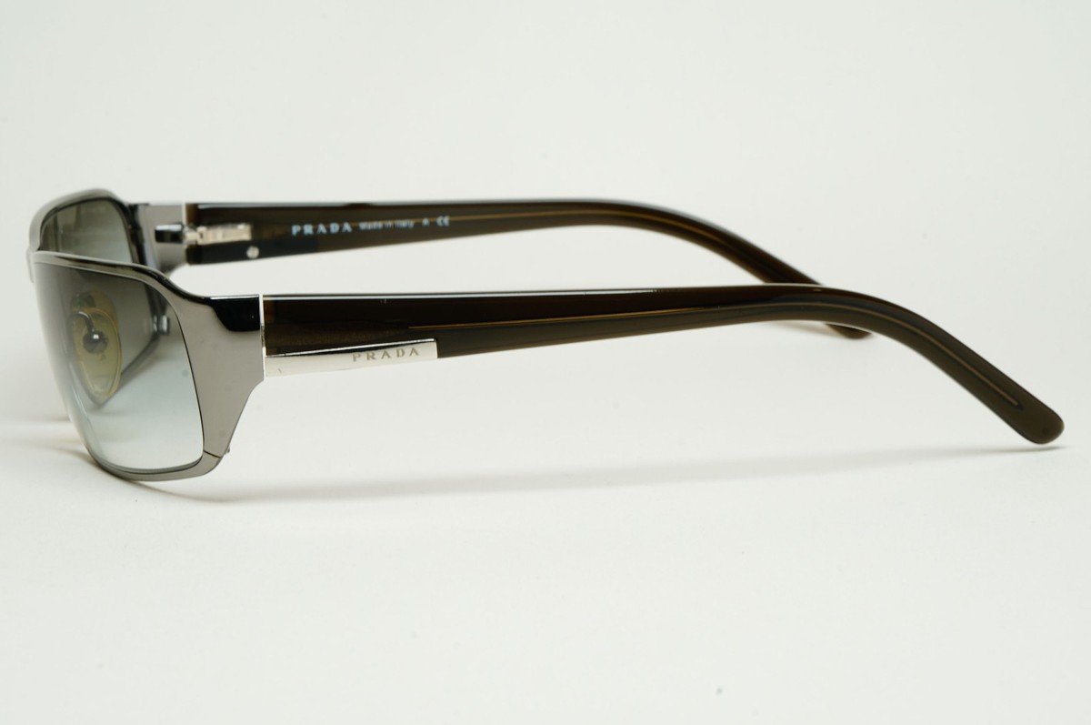 PRADAサングラス Prada Sunglasses 2006 Vintage Gunmetal Rectangle PR52FS SPR 52F