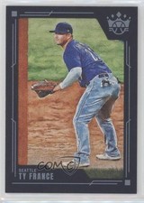 2022 Panini Diamond Kings Short Print Blue Frame Ty France #121 09ju