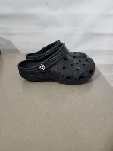 Crocs Clog Kids Sz 1 Black