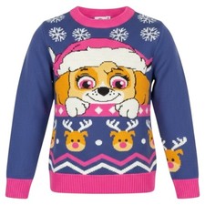 PAW PATROL Strickpullover für Mädchen Langa...