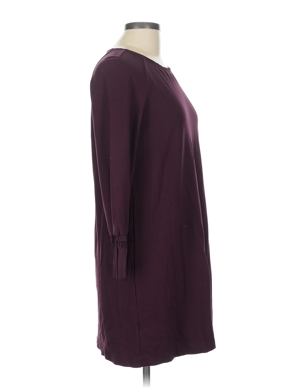 Massimo Dutti Women Red Casual Dress L thumbnail 3