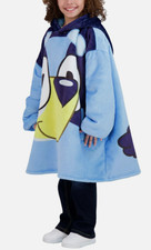 Bluey Kids' Wayy Big Hoodie Size 4-10 with pockets Fits Most New 