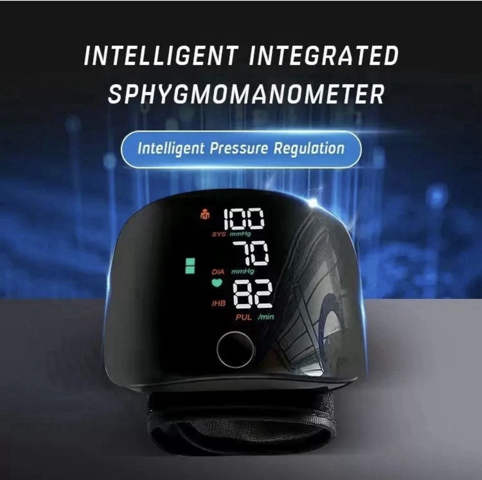 Intelli System Wrist Electronic Sphygmomanometer NIB Blood Pressure ...
