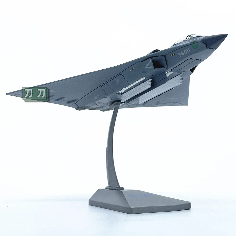 1/100 Scale Air Force J-36 Stealth Fighter Alloy Diecast Finished Figure Models - Image 2 of 4