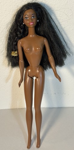 VTG 1990s Disney Classics Beauty & The Beast Belle Barbie Doll African American - Picture 8 of 15