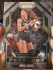 2025 Panini Prizm WNBA Angel Reese Fearless Insert #5 Chicago Sky