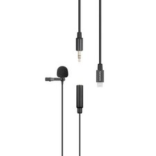 Saramonic LavMicro U1A Clip-On Lavalier Microphone with 6.6' 2m Cable Lightn
