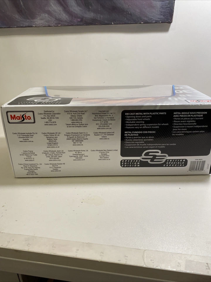 Maisto 2020 福特野马 Shelby GT500 特别版 - 1: 18 比例 — 第 4/4 张图片