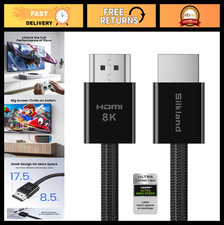 High-Speed HDMI 2.1 Cable for PS5, Xbox Series X/S, Switch - 5FT, 8K Support