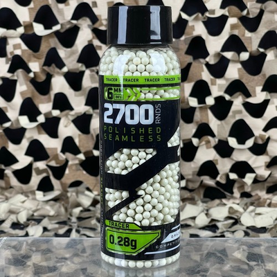 #ad NEW HK Army Hostile Tracer Airsoft BB#x27;s .28g 2700ct Green $17.95