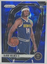2024-25 Panini Prizm Blue Ice Prizm 12/125 DaRon Holmes II #235 Rookie RC