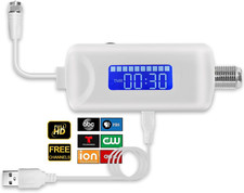 TV Antenna Amplifier Signal Booster, 25Dbi High Gain Amplifier for 4K/1080P Tvs,