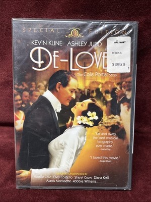 De-Lovely DVD 2004 Special Edition NEW SEALED mint condition Cole Porter Story