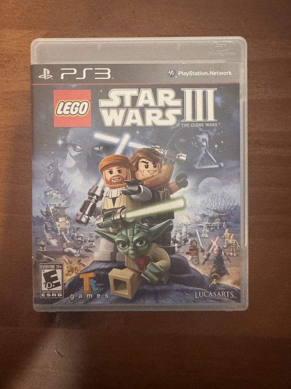 LEGO Star Wars III: The Clone Wars PS3 E10+ Multiplayer NTSC-U/C