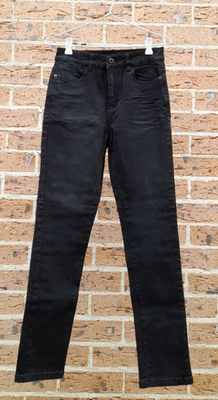 Womens Size 8 LIZ JORDAN DESIGNER black denim jeans. BNWOT - image 1 of 4
