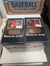 One Box 1990-91 SKYBOX SERIES 1 BASKETBALL FA...