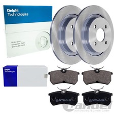 Disques De Frein DELPHI 280Mm Plaquettes Arrière Compatibles Avec FORD FOCUS 1