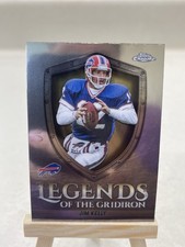 2025 Topps Chrome Football Jim Kelly #LOG-4 Legends of the Gridiron Bills