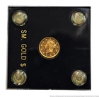 Amazing 1849 O New Orleans Liberty Head Gold Dollar $1 Coin Open Wreath