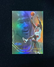 1997-98 Fleer Flair Showcase Michael Jordan Row3 #1 Chicago Bulls IO25