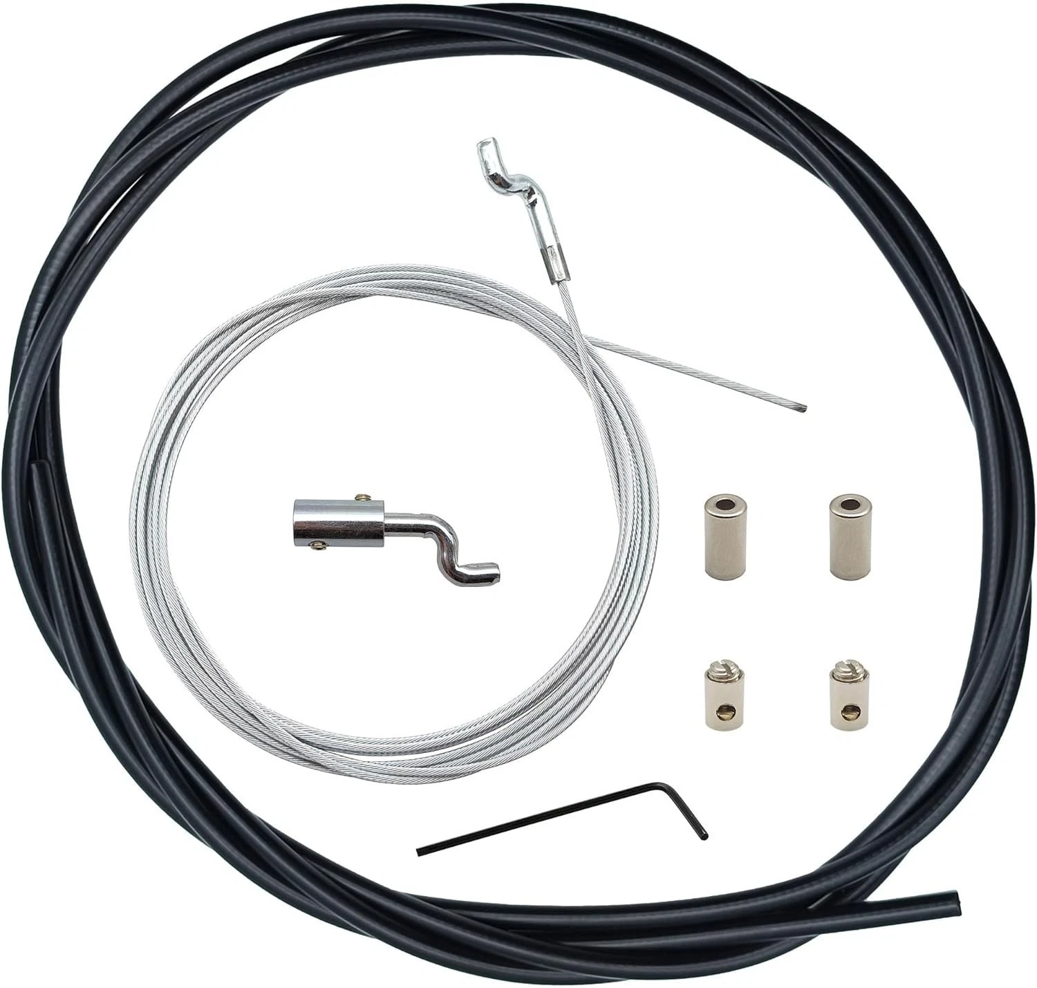 Universal Throttle Cable Repair KIT for Lawn Mower Control Adjustable Z Bend... - Picture 1 of 2