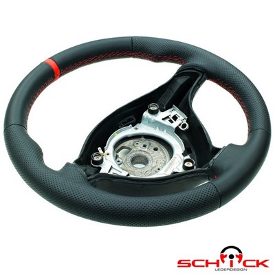 VW Golf 4 Passat B5 3BG Bora Lenkrad Lederlenkrad neu bezogen im Tausch r. Naht