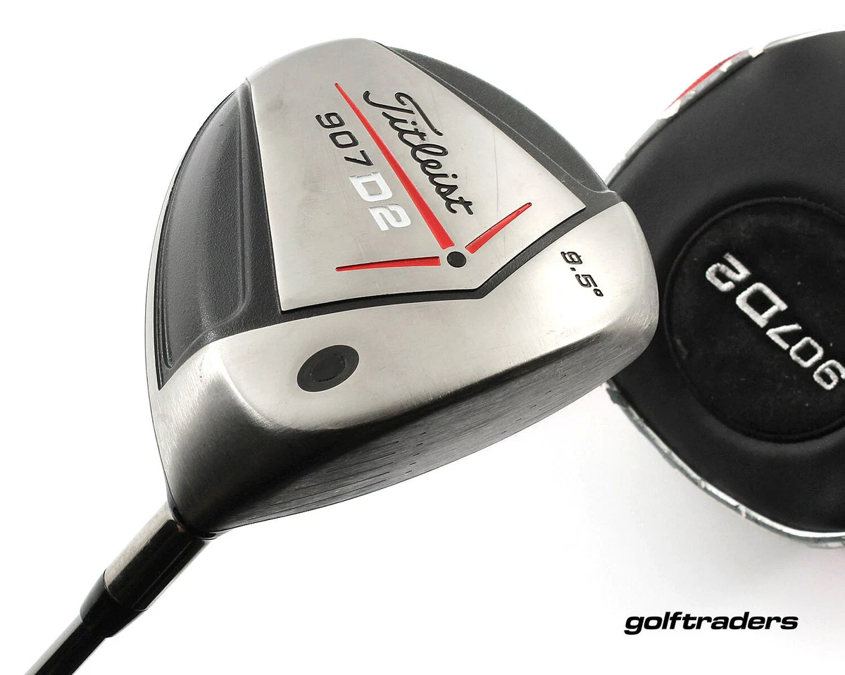 Titleist 907D2 Driver 9.5º Graphite Stiff Flex Cover New Grip P178
