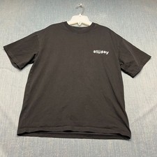 Stussy Mens T Shirt Size S Black Popsicle Gra...