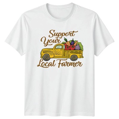 Support Your Local Farmer T-Shirt Nachhaltige Landwirtschaft Earth Day Geschenk