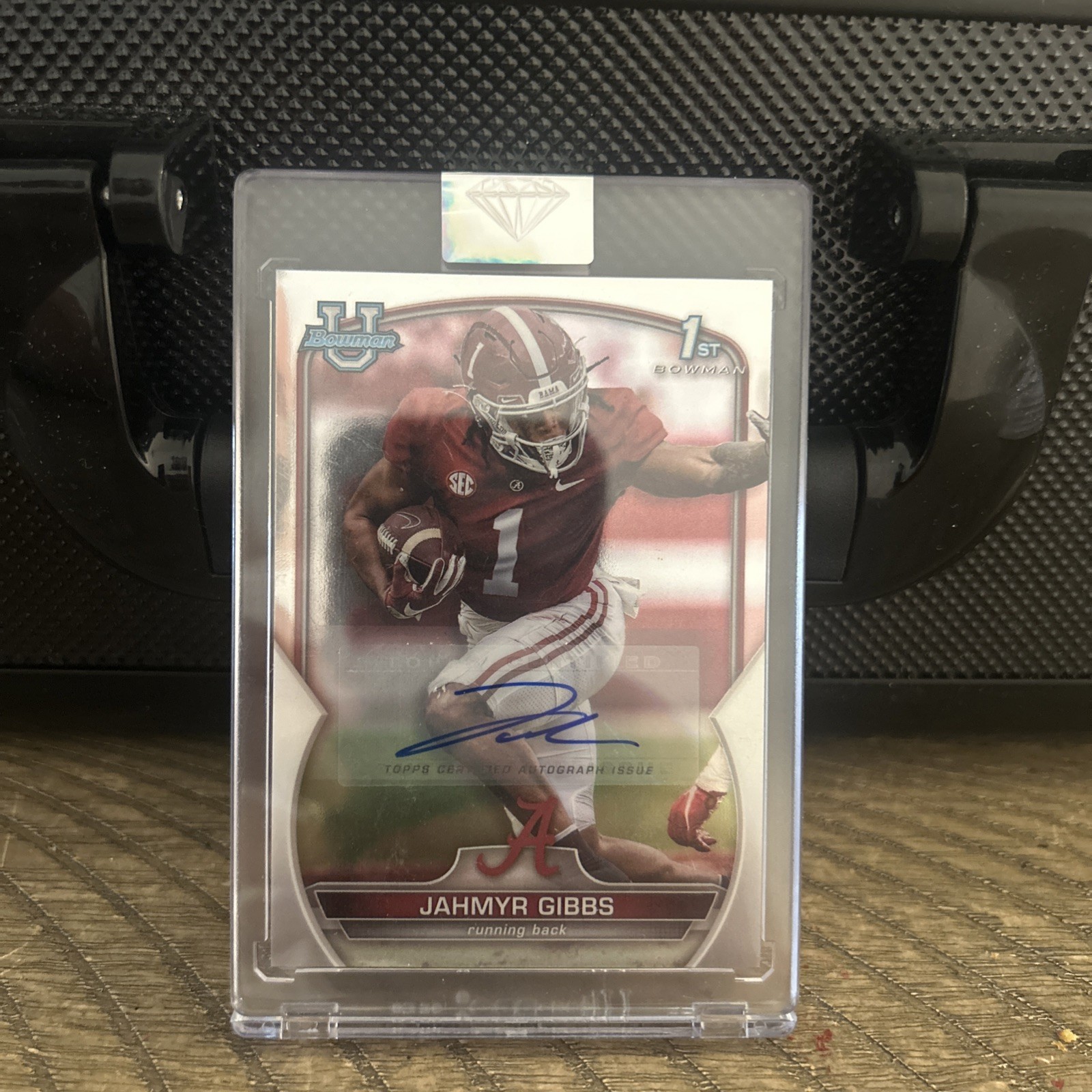 JAHMYR GIBBS 2022 Bowman Chrome University U Topps Auto 🔥