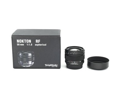 Voigtländer Nokton 50mm 1.0 ASPH. für Canon RF NEU #48221**
