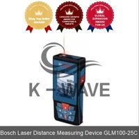 Bosch GLM 100-25C Laser Distance Measuring Device Measurement Distance 100M