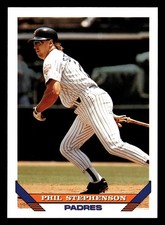Phil Stephenson 1993 Topps #357 San Diego Padres BASEBALL *208