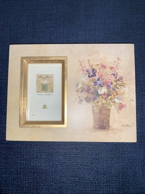 Cheri Blum Picture Frame For 2x3 Photo With A Floral Themed Frame Wild Flower