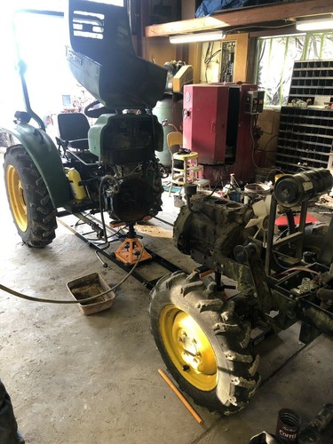 Heavy Duty Tractor Splitting Rails Two (2) Stands 10000 lbs each Made ...