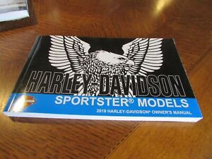 oem HARLEY DAVIDSON OWNER S MANUAL 2019 SPORTSTER MODELS 