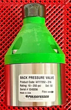 Pulsafeeder W777352-316 Back Pressure Valve, 10-250PSI